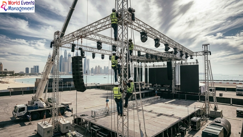 Rigging & Trussing Rental in Dubai | WEM
