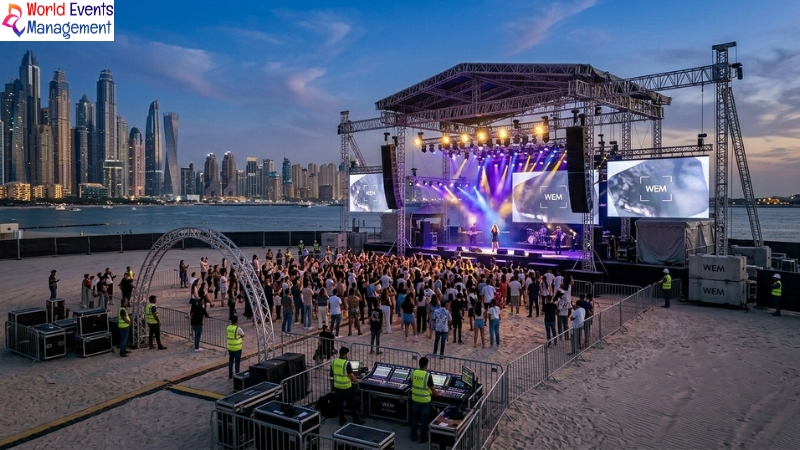 Concert Rigging Trussing Rental UAE
