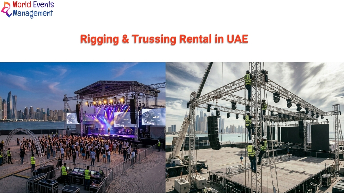Stage Rigging Trussing Rental UAE