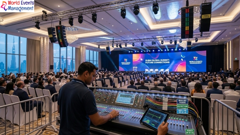 Corporate Event Sound Mixing