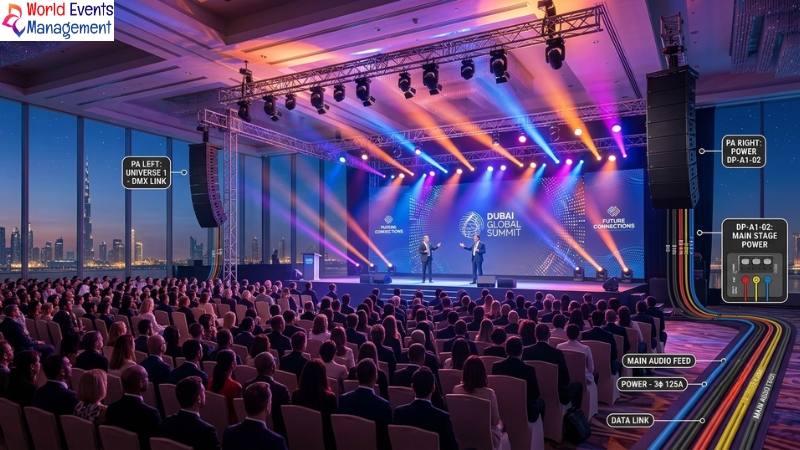 Indoor Summit Stage Production