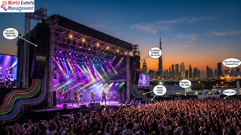 Live Concert Audio Stage