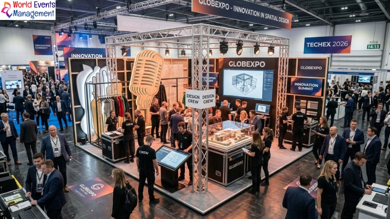 Busy Trade Show Floor