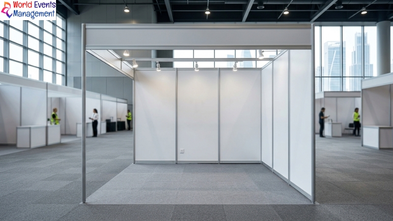 Empty Exhibition Shell Scheme