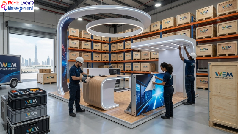 Exhibition stand warehouse storage