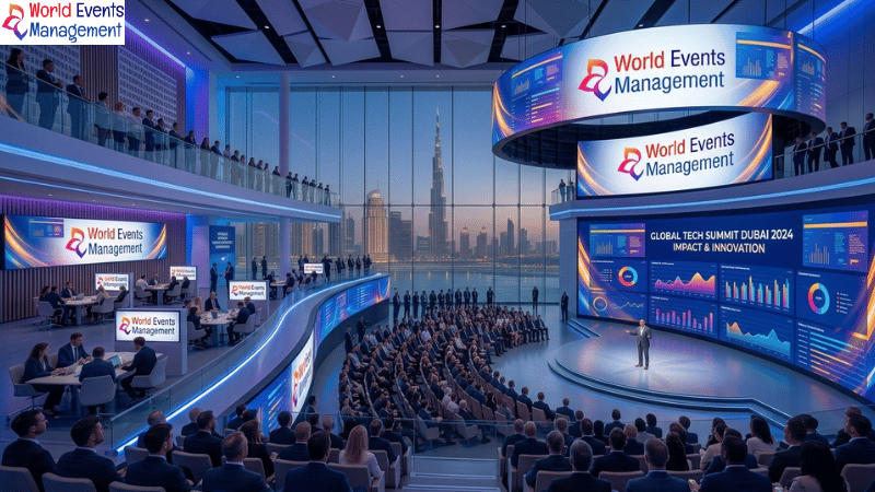 Large Dubai event screen.