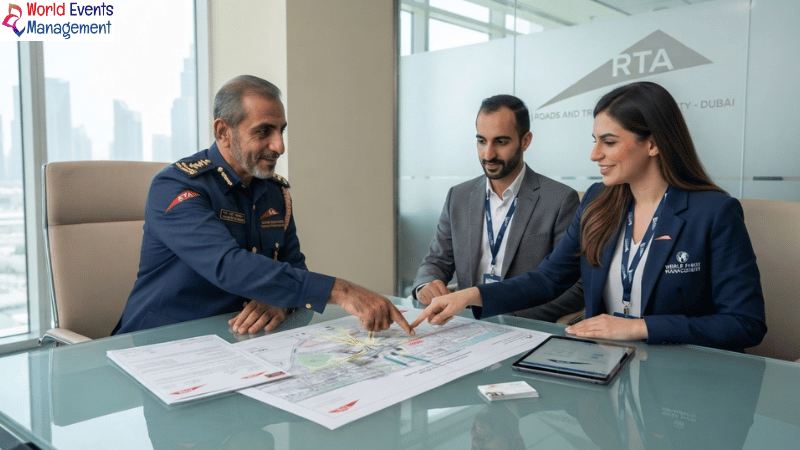 Meeting with RTA official.