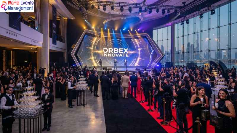 Spectacular brand launch event in Dubai.