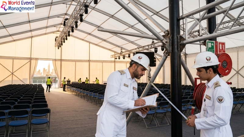 Event Tent Structural Inspection