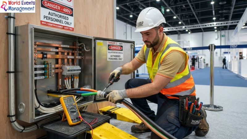 On-site power connection