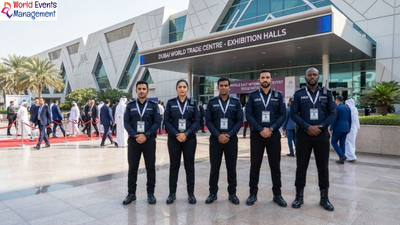 Licensed event security guards