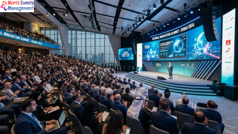 Corporate conference event