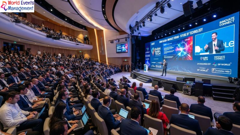 Corporate conference event