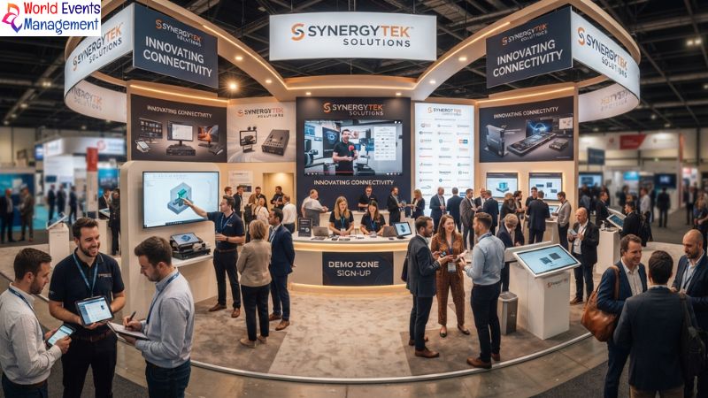 Successful exhibition stand