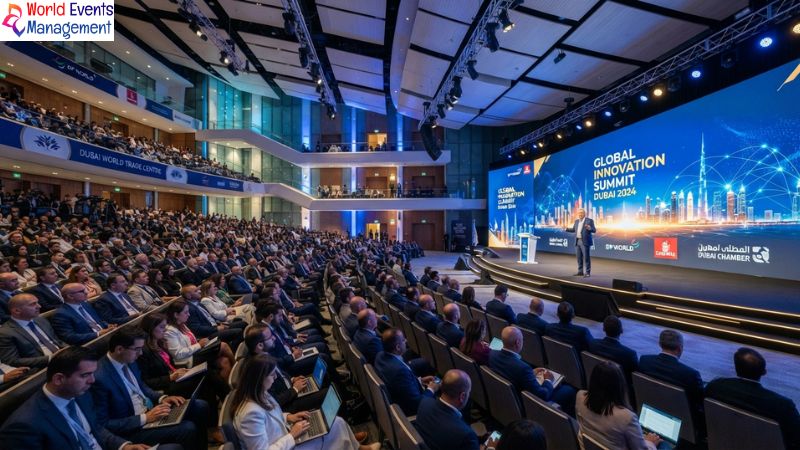 Corporate conference event