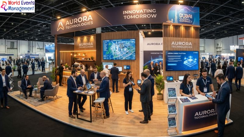 Successful exhibition stand