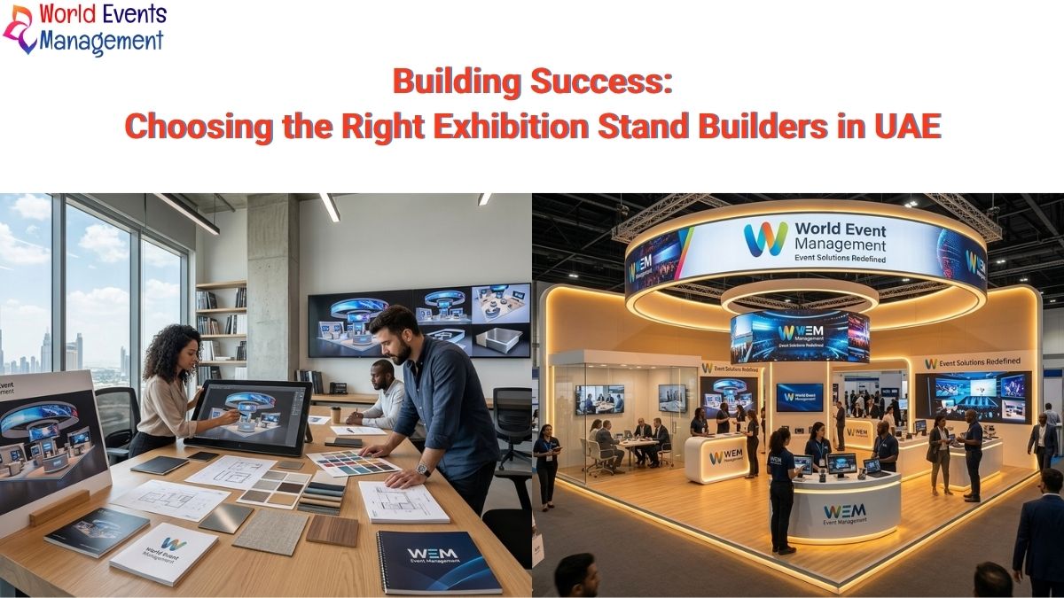 Custom exhibition builders banner