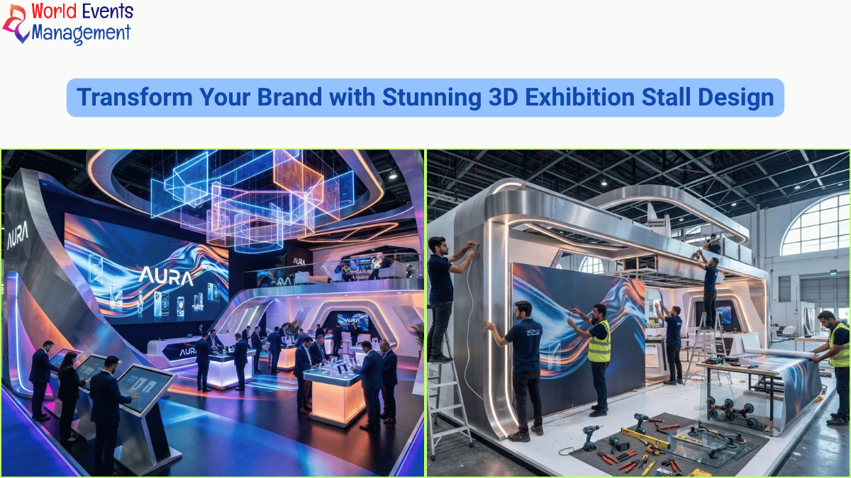 Transform Your Brand with Stunning 3D Exhibition Stall Design