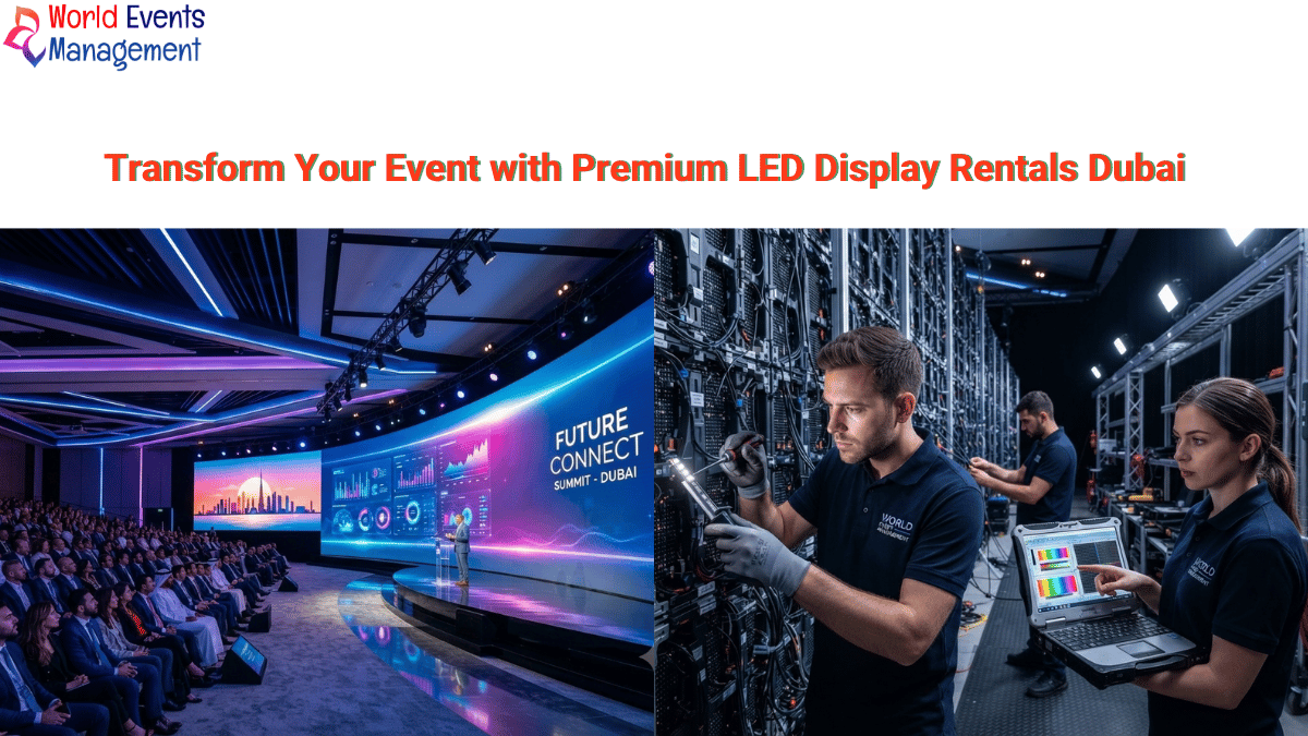LED display rental services