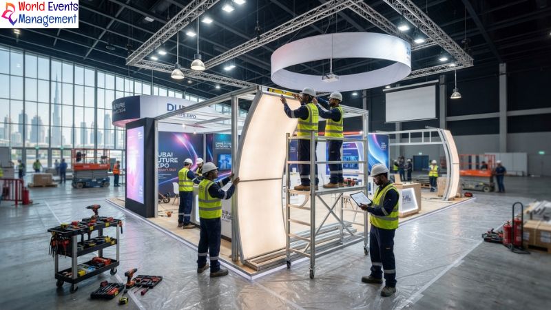3D stand installation
