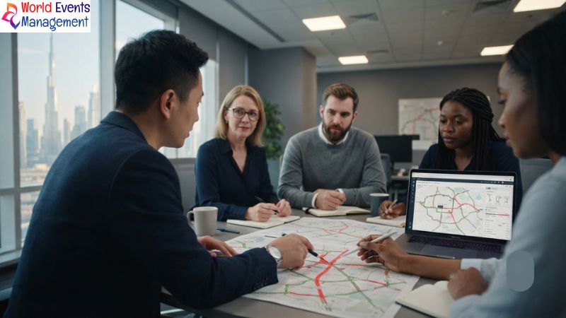 Traffic planning meeting Dubai