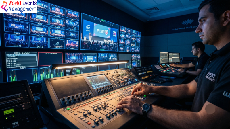 Event AV control room