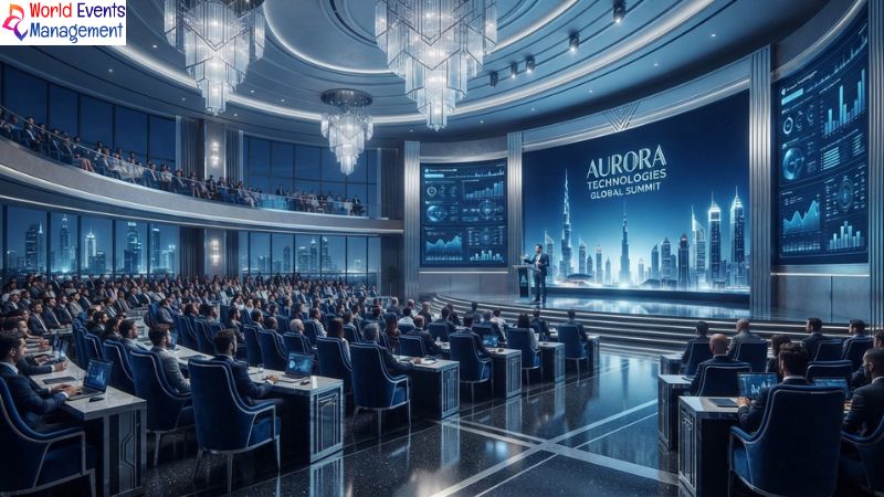 Corporate conference event