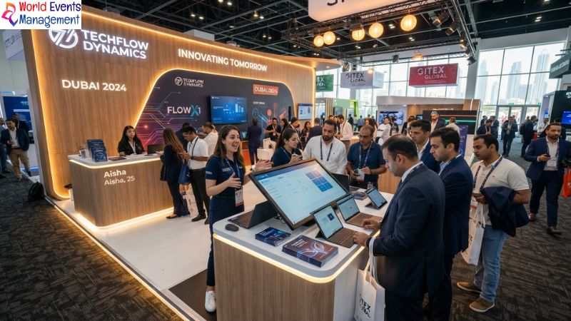 Product demo booth