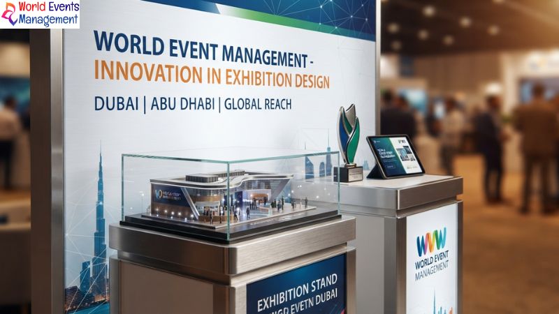 Sleek exhibition product display