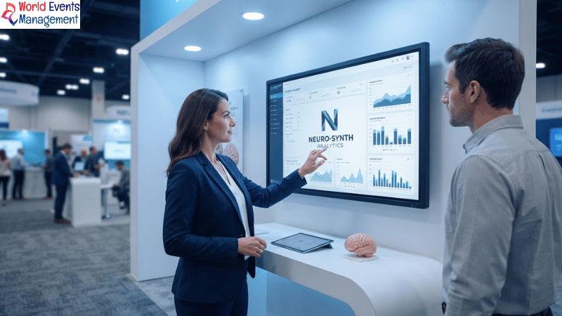 Interactive exhibition touchscreen display.