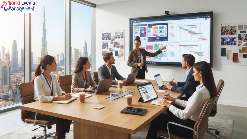 Expert planners strategizing your perfect corporate event experience.