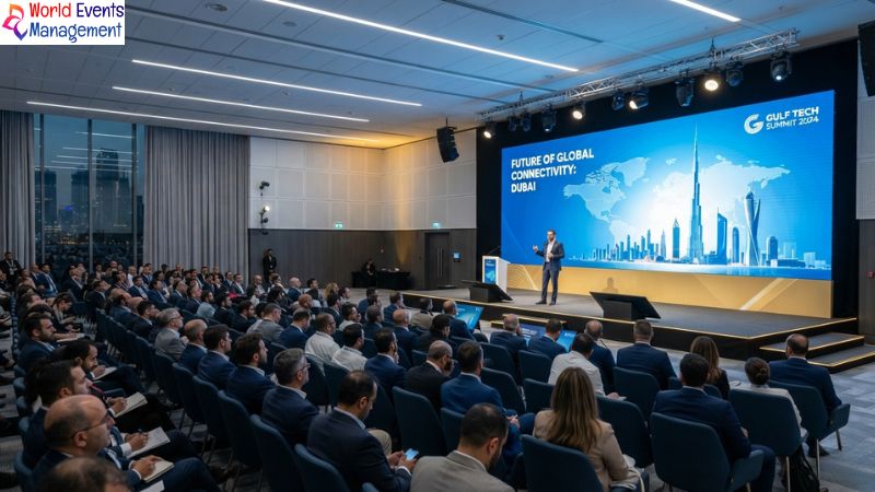 Corporate conference in Dubai.