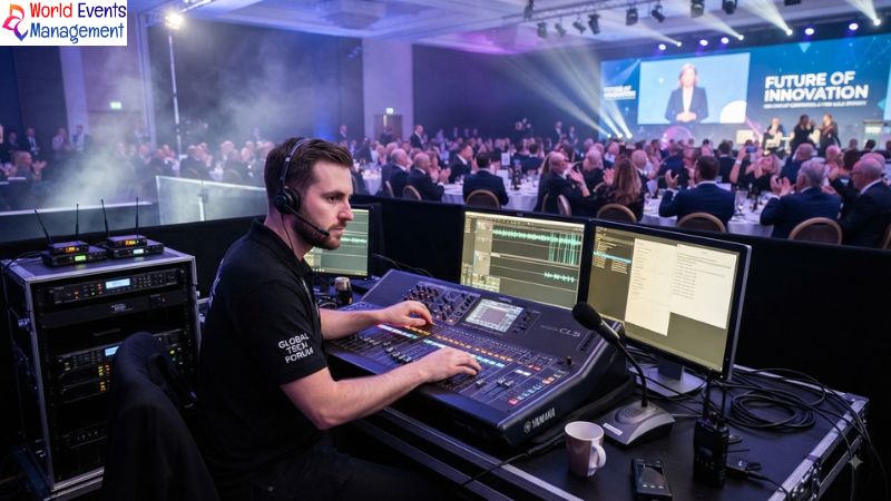 AV technical support on-site.