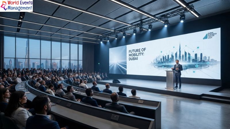 Corporate conference in Dubai.