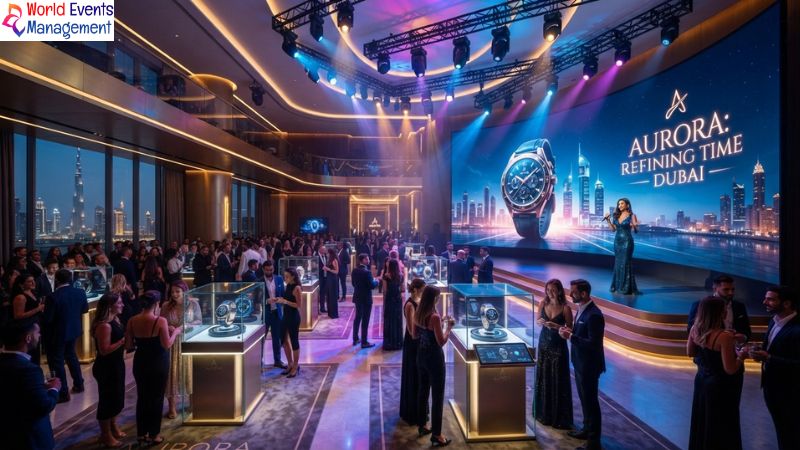 Product launch event Dubai.