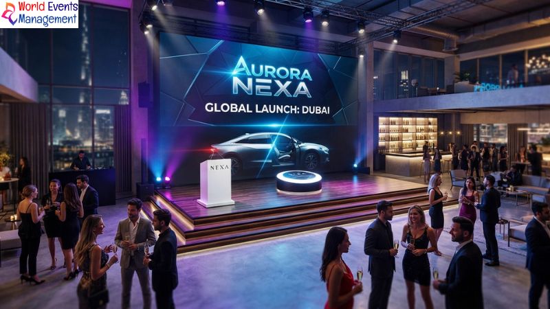 Product launch event Dubai