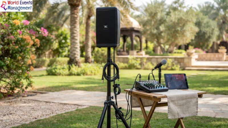 Portable PA sound system