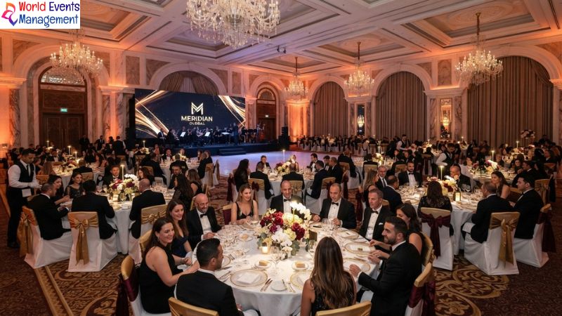 Corporate gala dinner Dubai