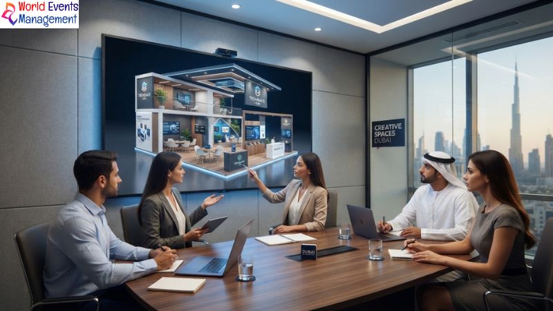 3D stand design presentation