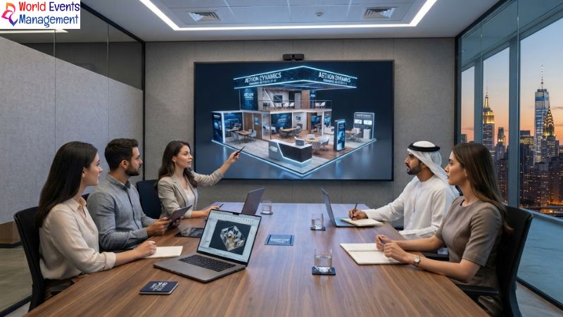 3D stand design presentation