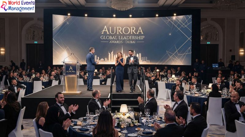 Dubai corporate awards ceremony