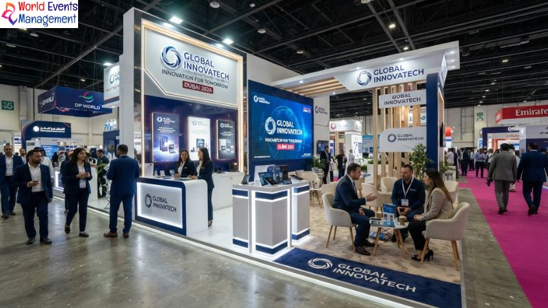 Modern Dubai exhibition stand