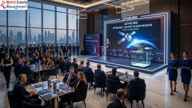 Dubai product launch event