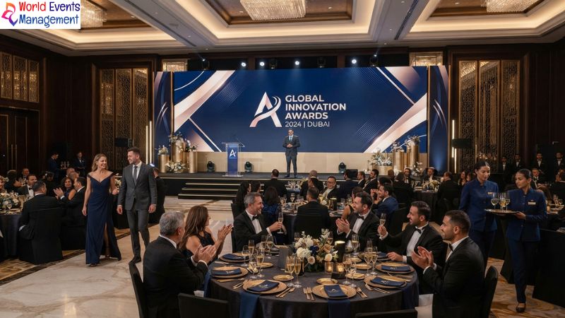 Dubai corporate awards ceremony