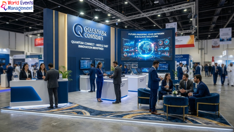 Modern Dubai exhibition stand