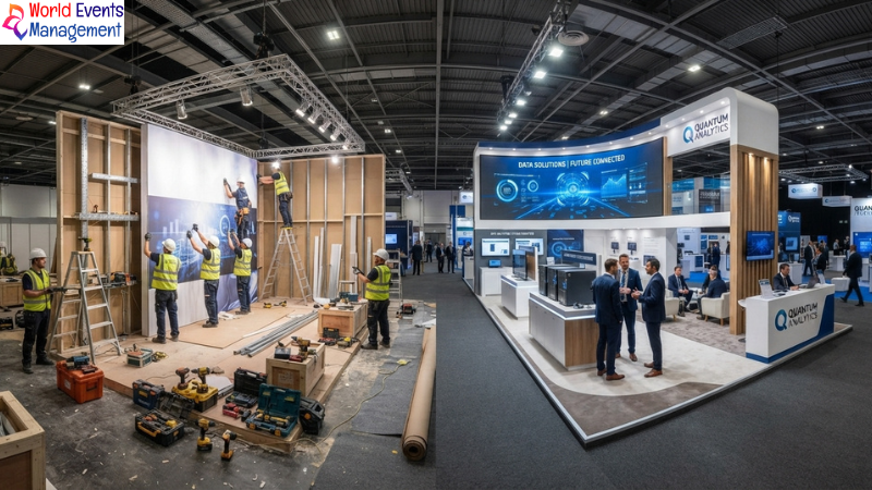 Exhibition stand construction Dubai