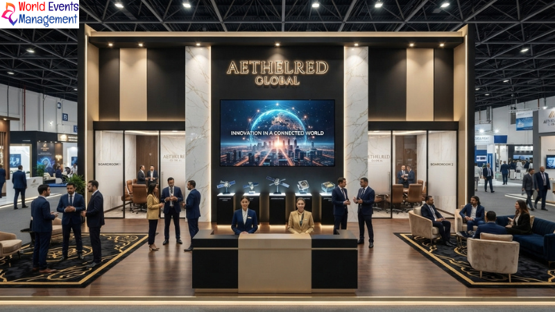 Luxury Dubai exhibition stand