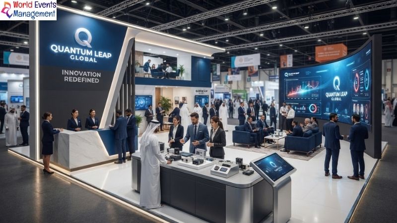 Interactive Dubai exhibition booth