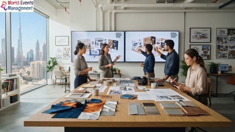 Exhibition stand design consultation.