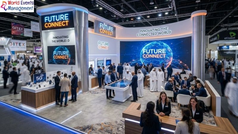 Successful exhibition stand design.